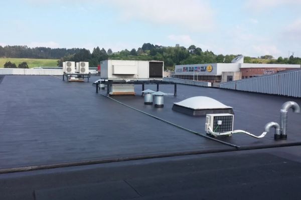 trabajo de impermeabilizacion de cubierta - Empresa Impermeabilizaciones Pamplona, Navarra
